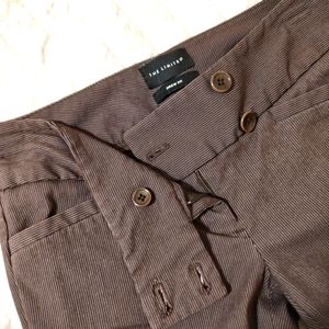 The Limited brown pinstripe pants